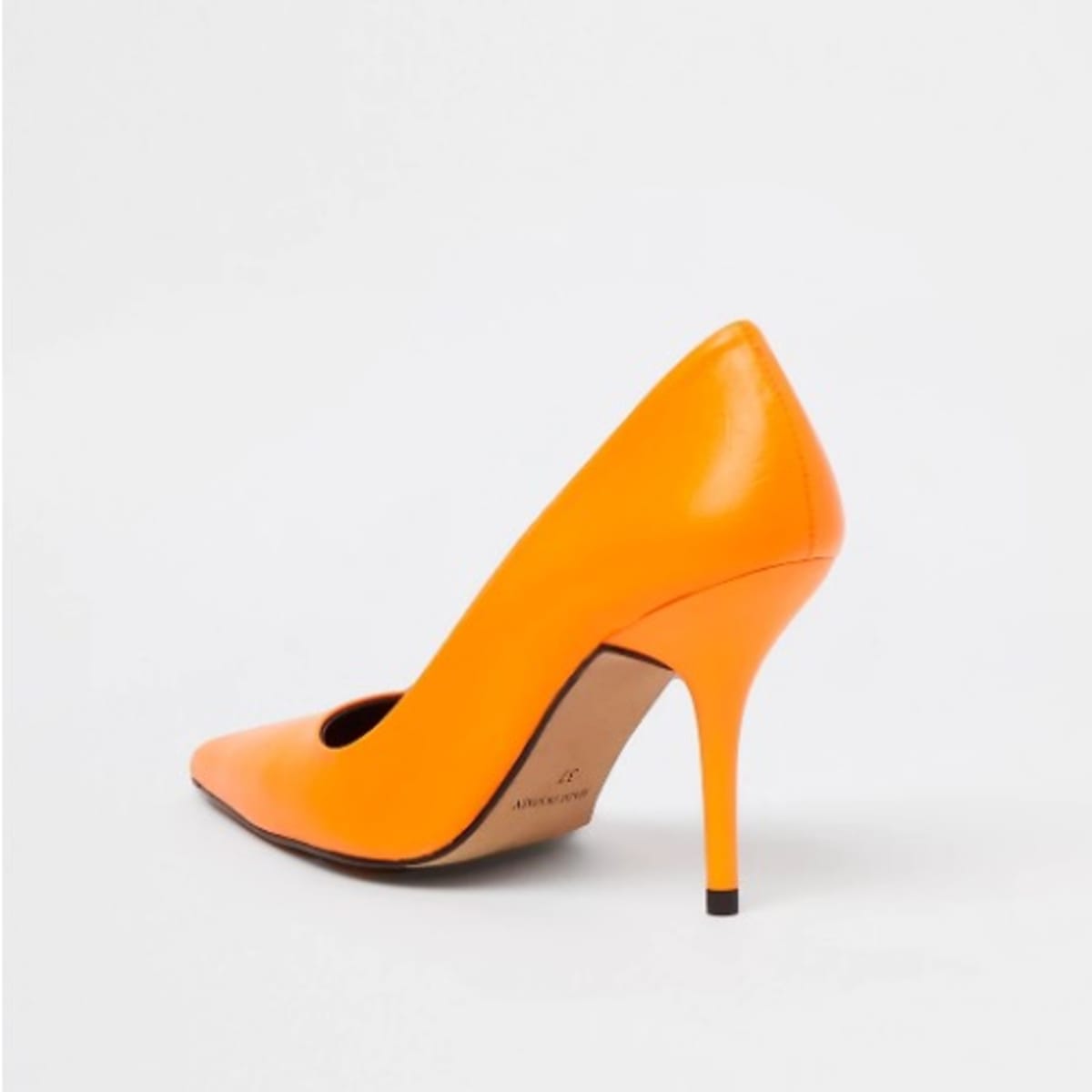 Orange court shoes river island 2025