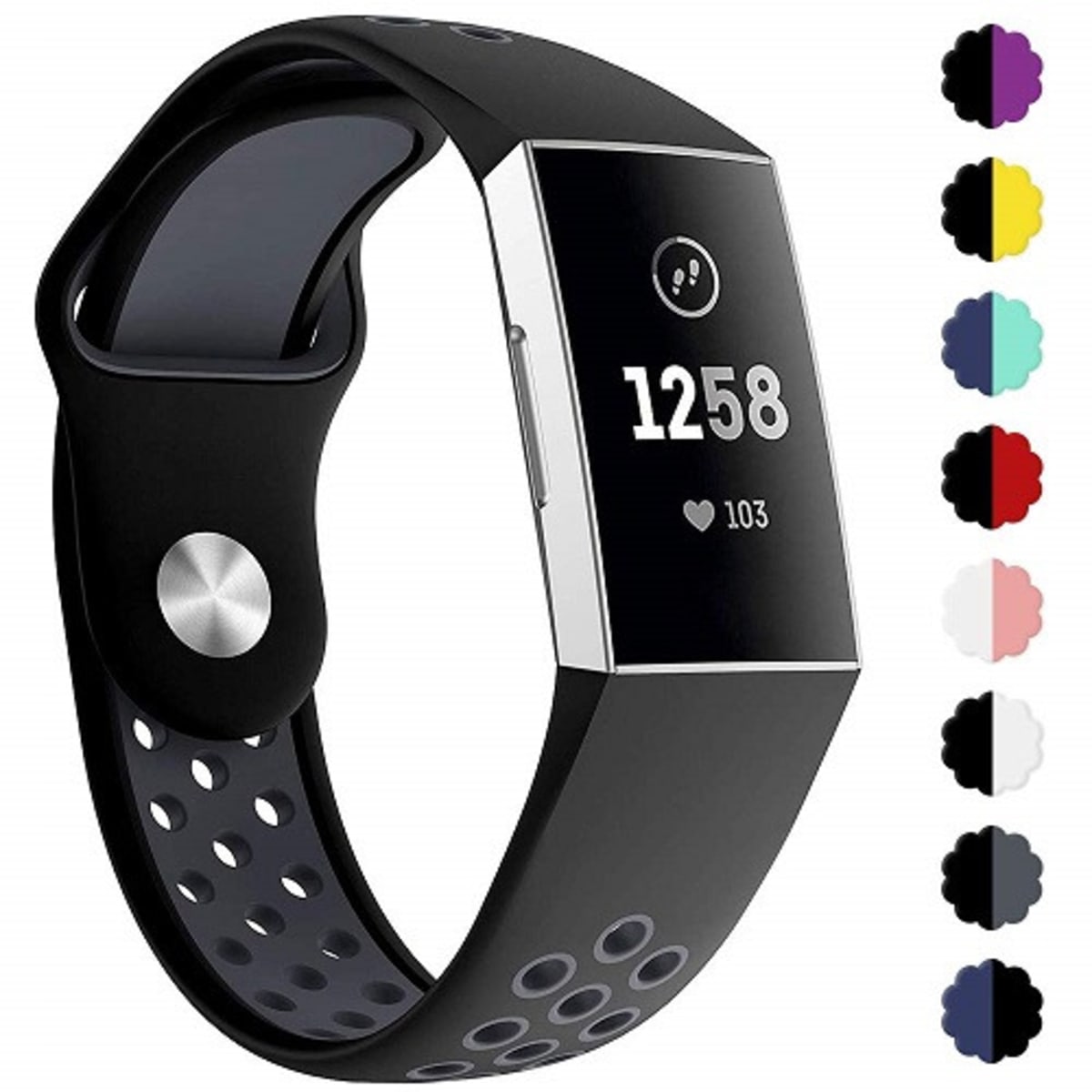 Breathable fitbit top charge 2 band