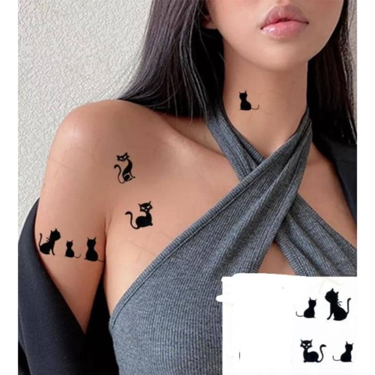 VOSS Men and Women Arm Tattoo Temporary Tattoos Sticker Tatoo Hot 3D  Waterproof  Walmartcom