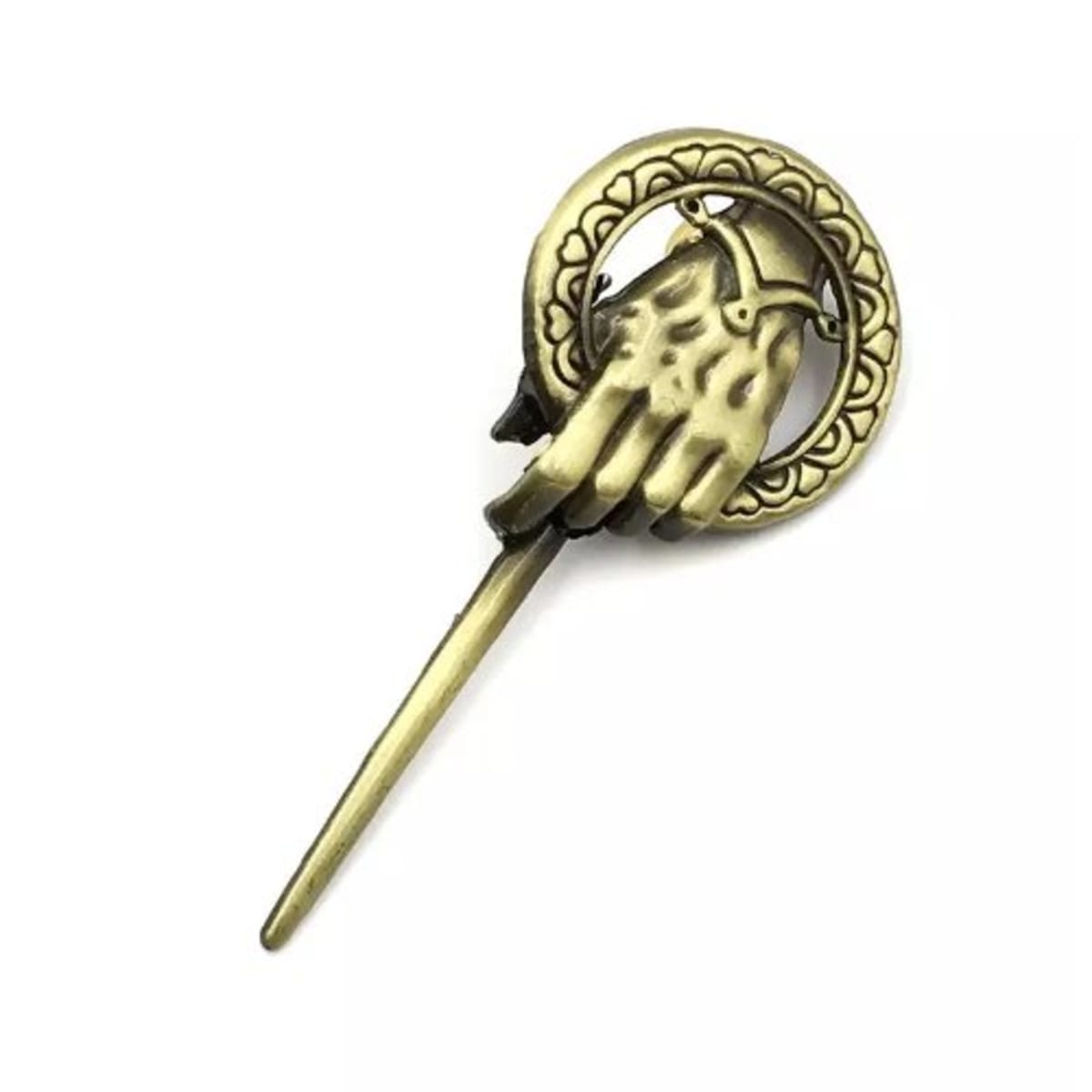 Retro Game Of Thrones Hand Of The King Brooch Gold Konga