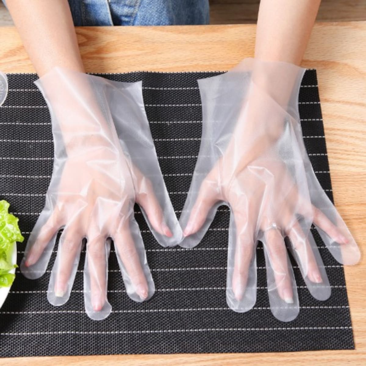Disposable on sale nylon gloves
