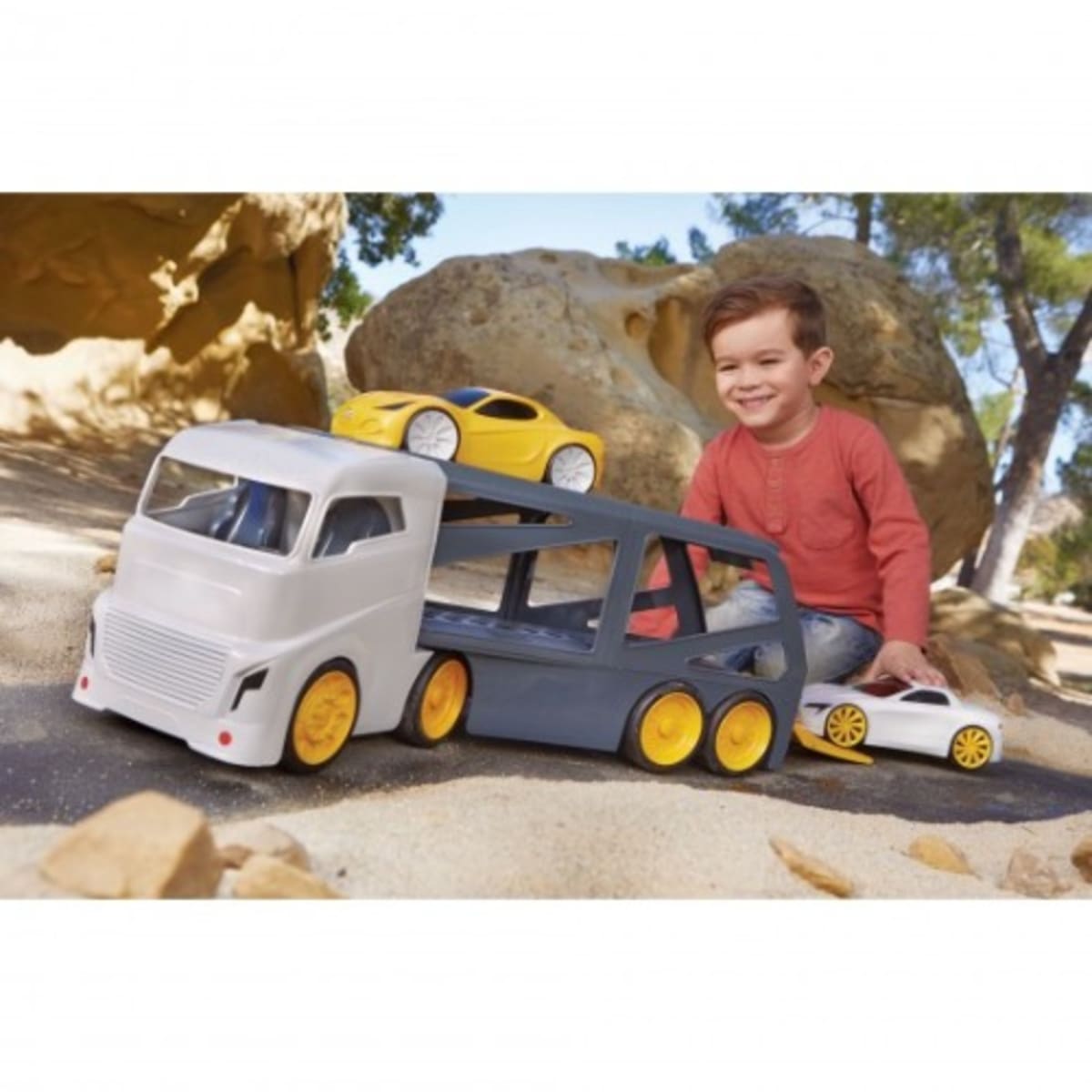 Little tikes car shop transporter