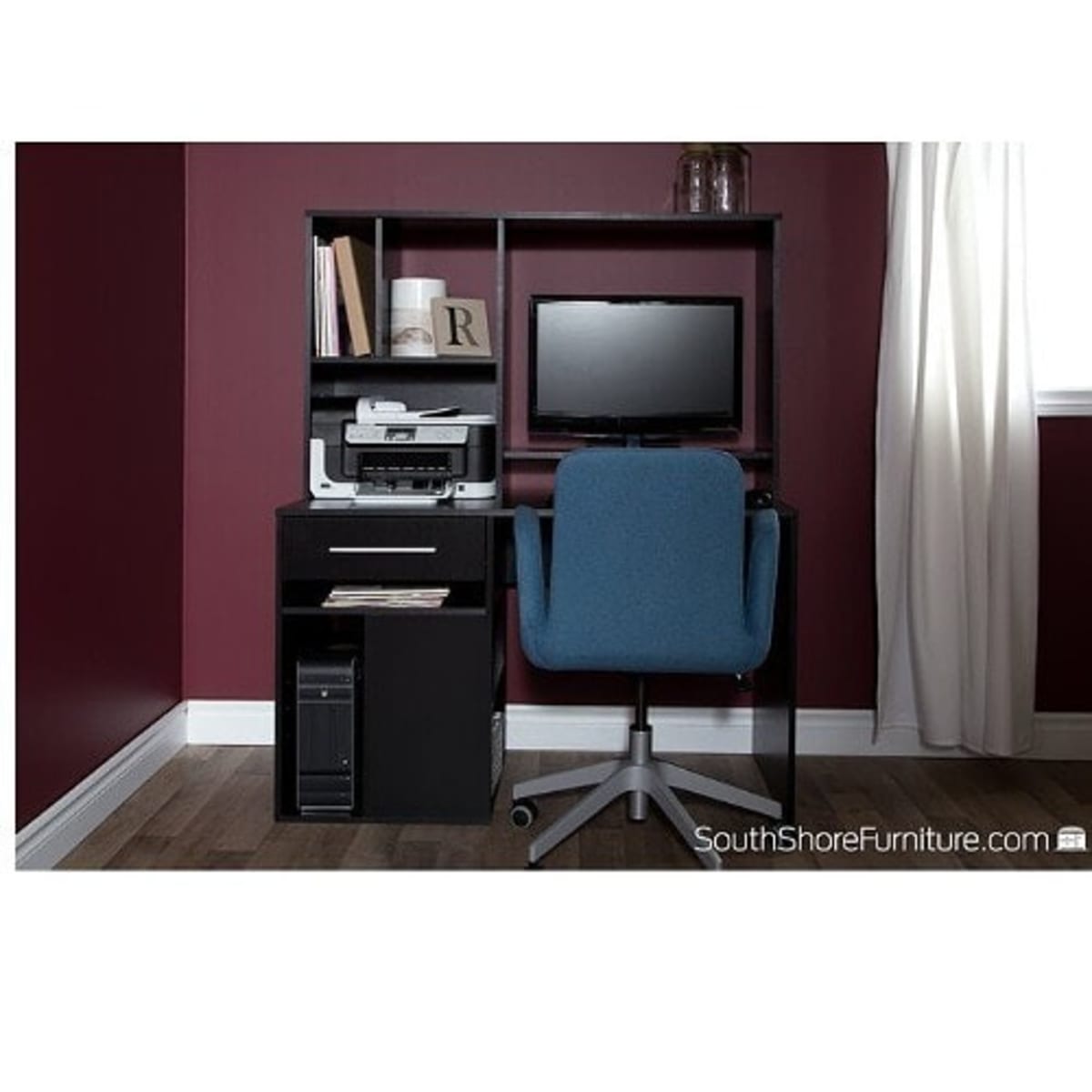 Annexe Desk With Hutch Brown Konga Online Shopping