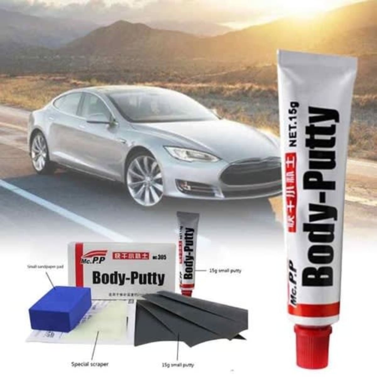 Car Putty Scratch Filler Painting Pen Tool Assistant Smooth Repair