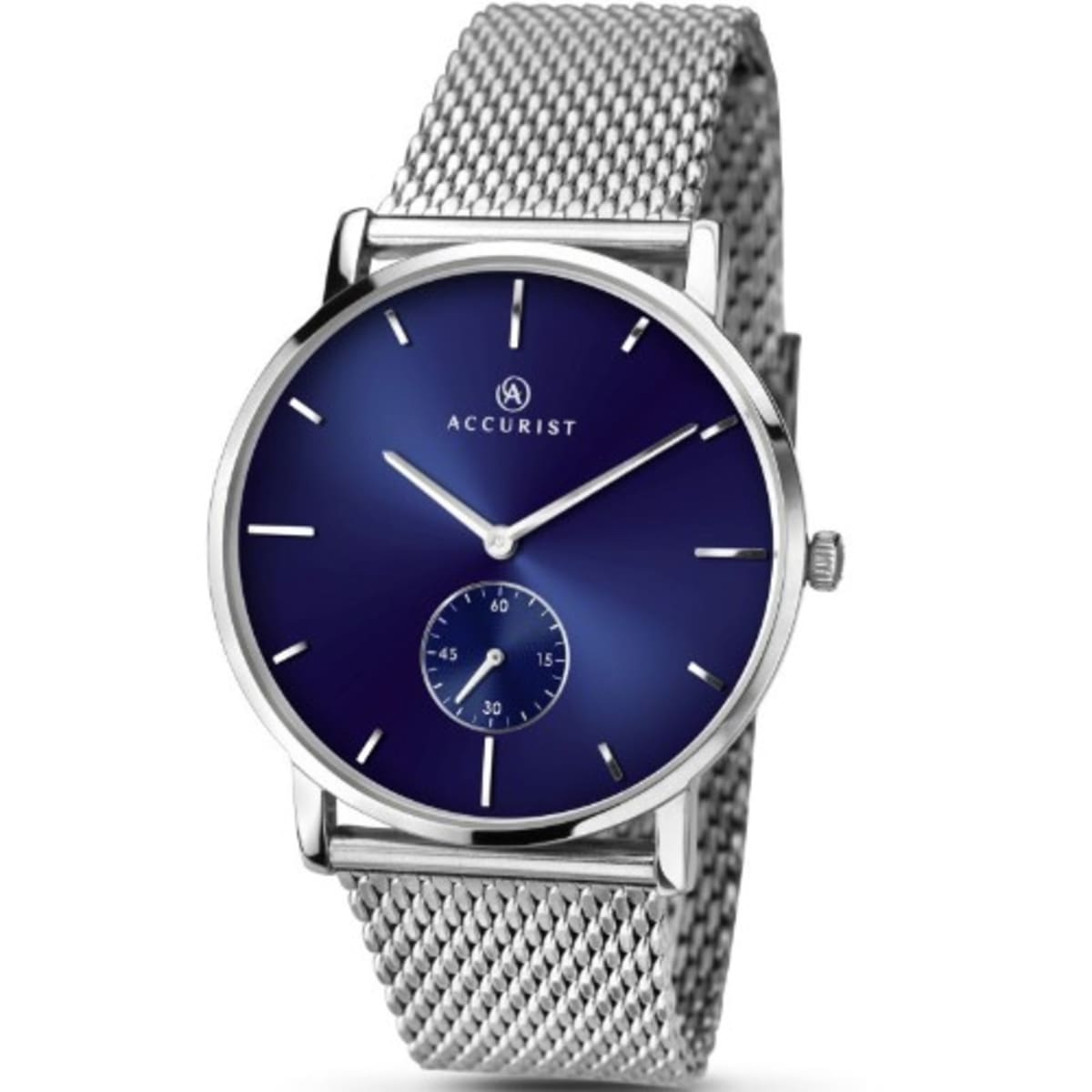 Accurist 7126 Men s Classic Blue Dial Bracelet Watch Konga
