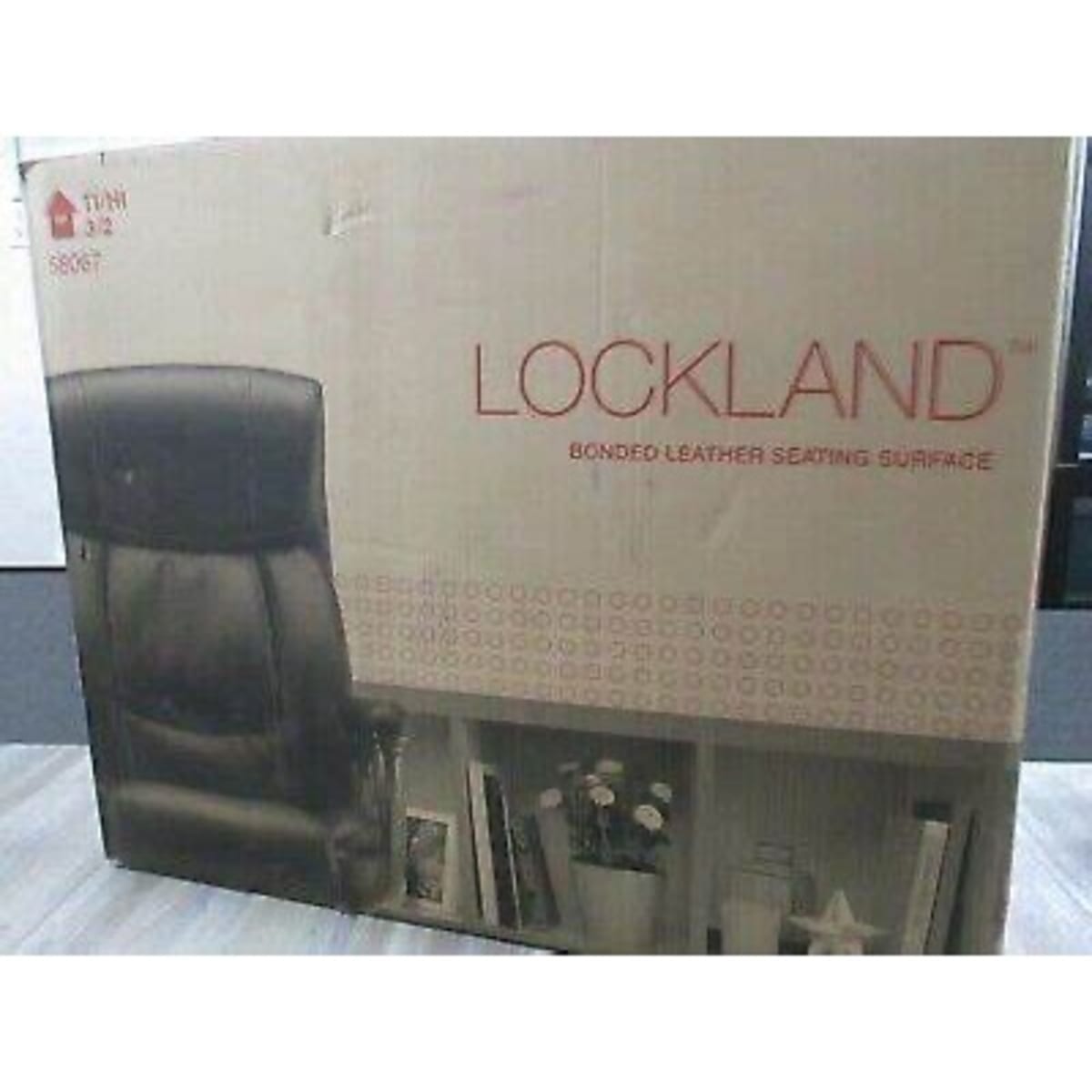 Lockland bonded leather seating shop surface