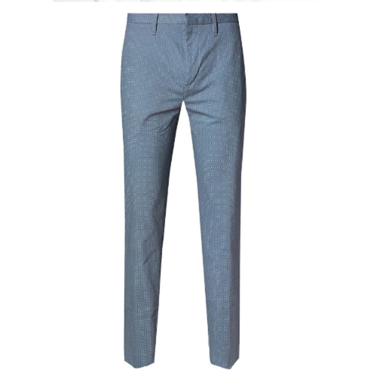 Slim Fit Flat-Front Chinos