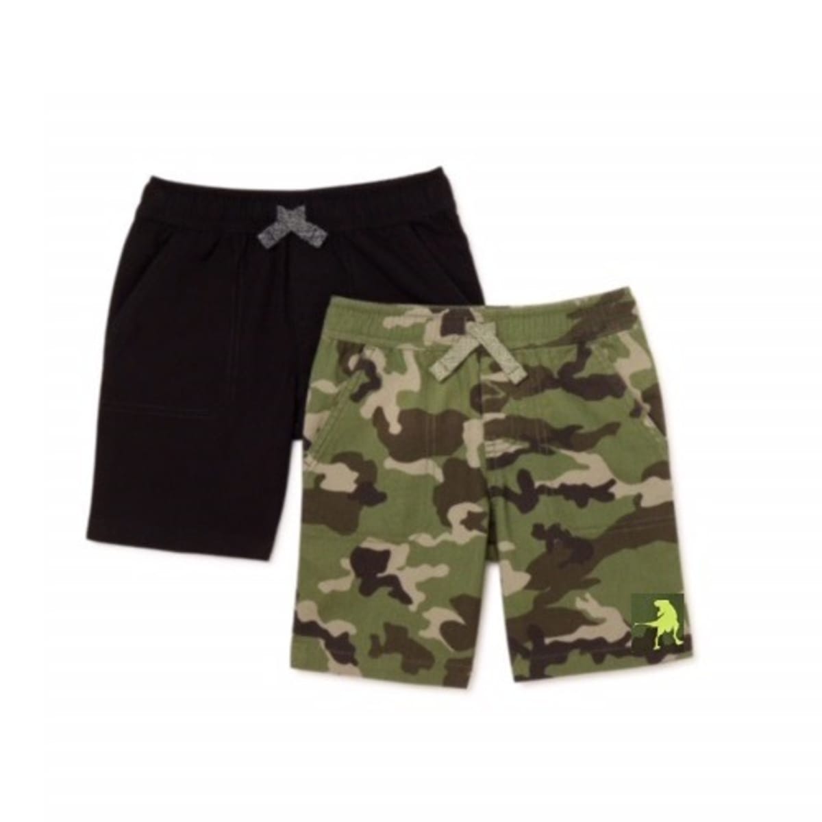Kids camo shorts top