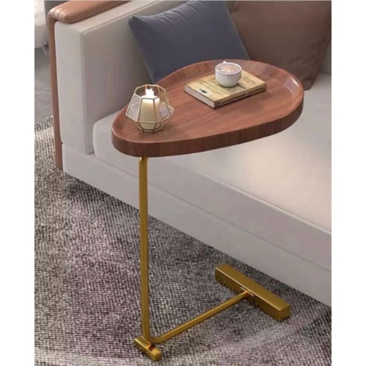 Narrow c shop side table