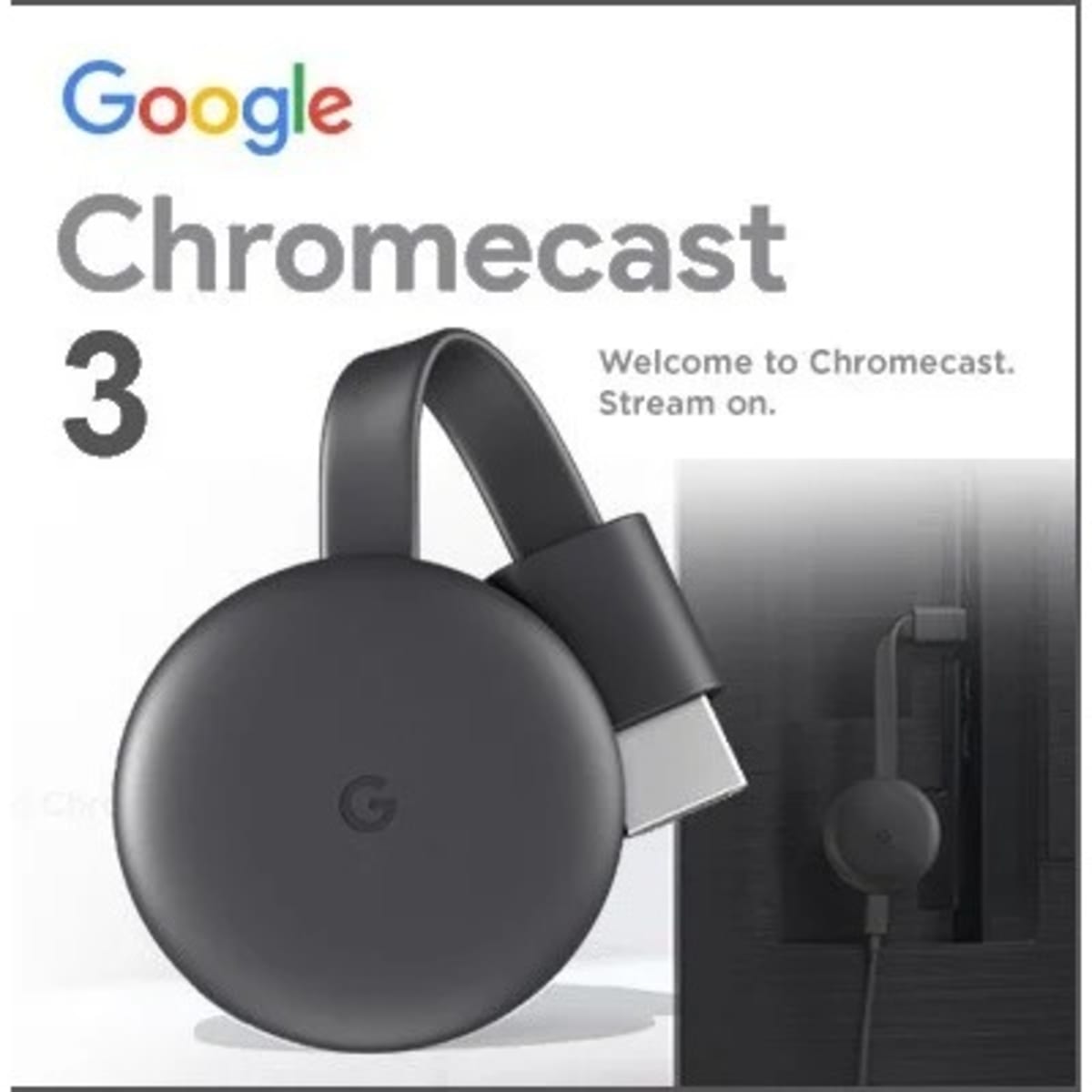 Google Chromecast (tercera generación) GA00439-US