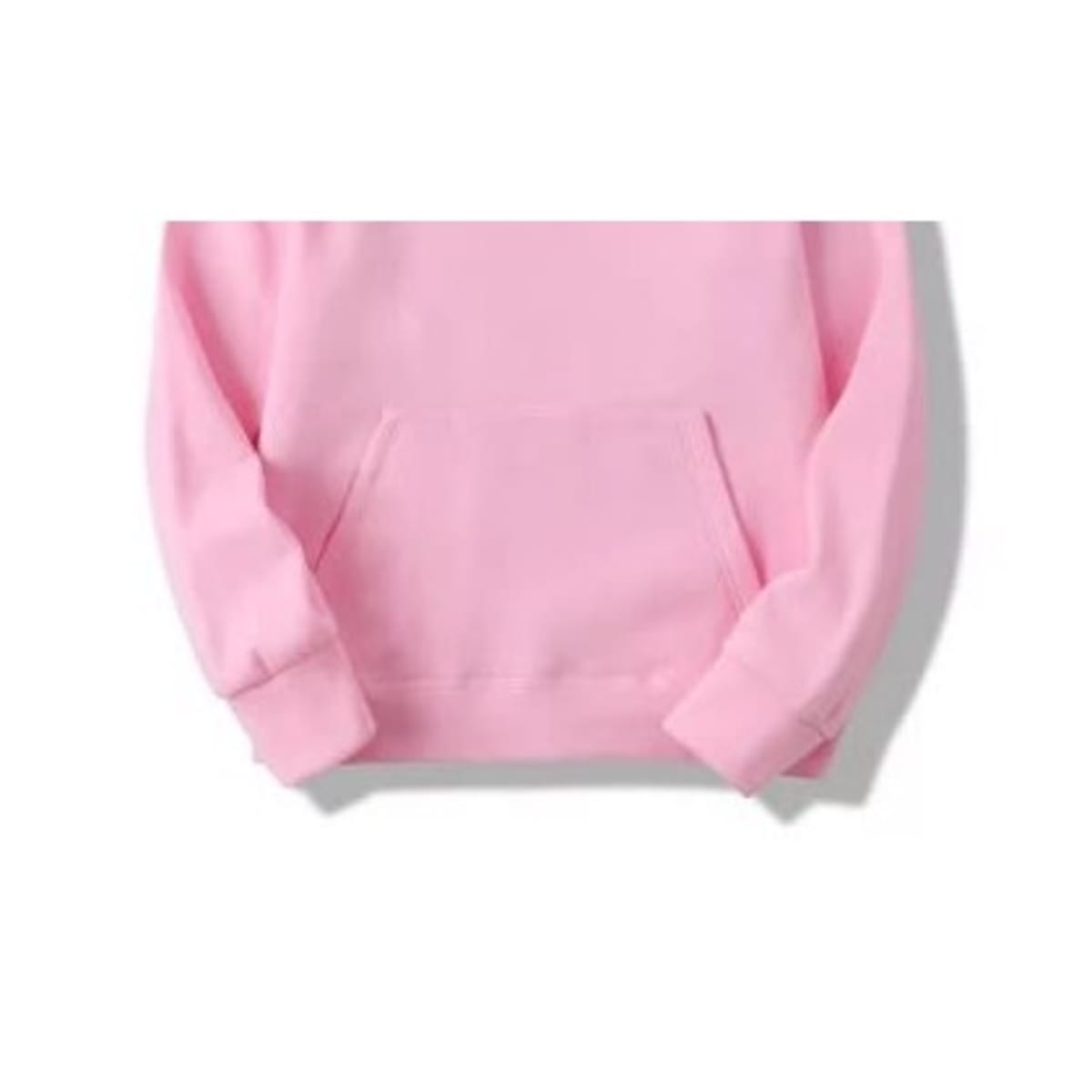 Pink plain hoodies store