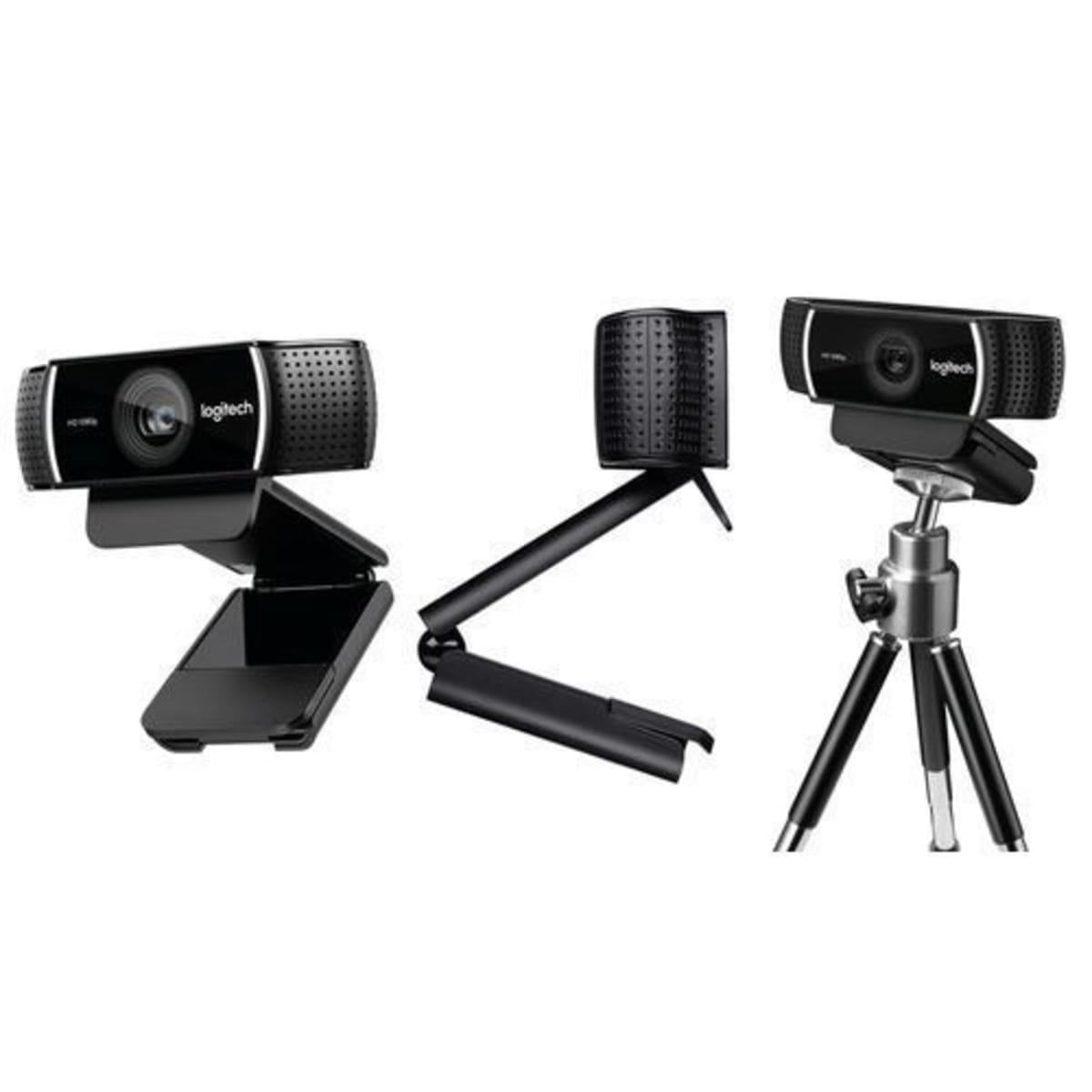  Logitech C922 Pro Stream 1080p Webcam with HD 720p at