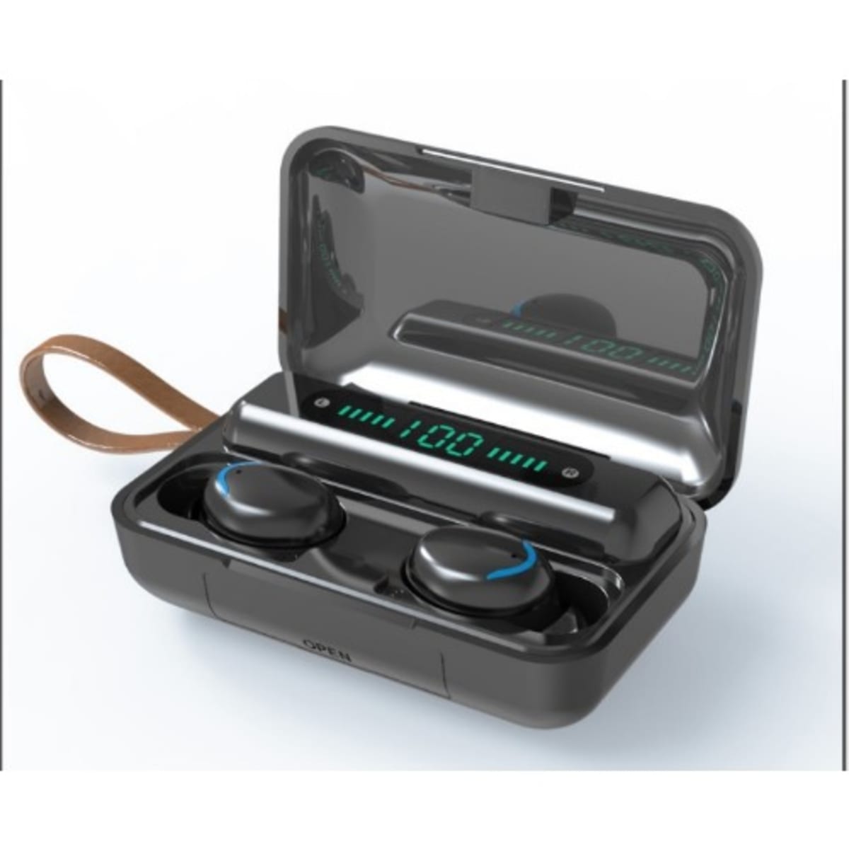 Touch control wireless sales earbuds with power box