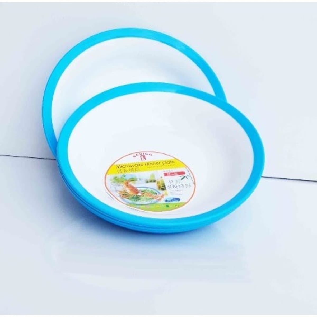 Set Of Unbreakable Dinner Set Blue White Konga Online Shopping
