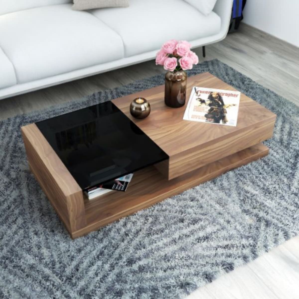 Glass centre table shop online