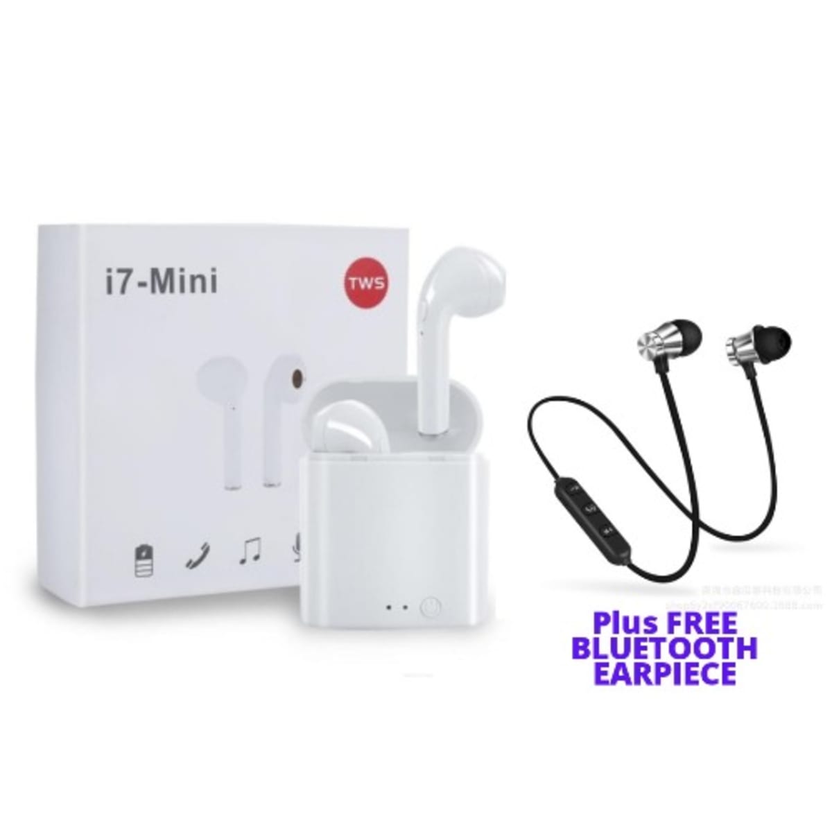 Communication sales earpiece wireless