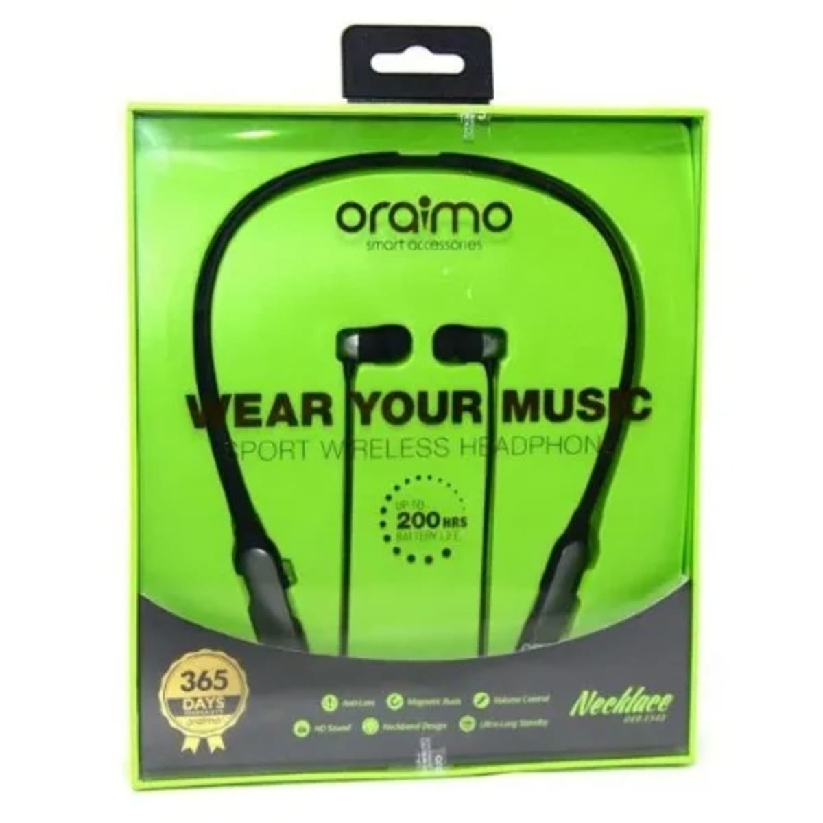 Oraimo necklace bluetooth headset store
