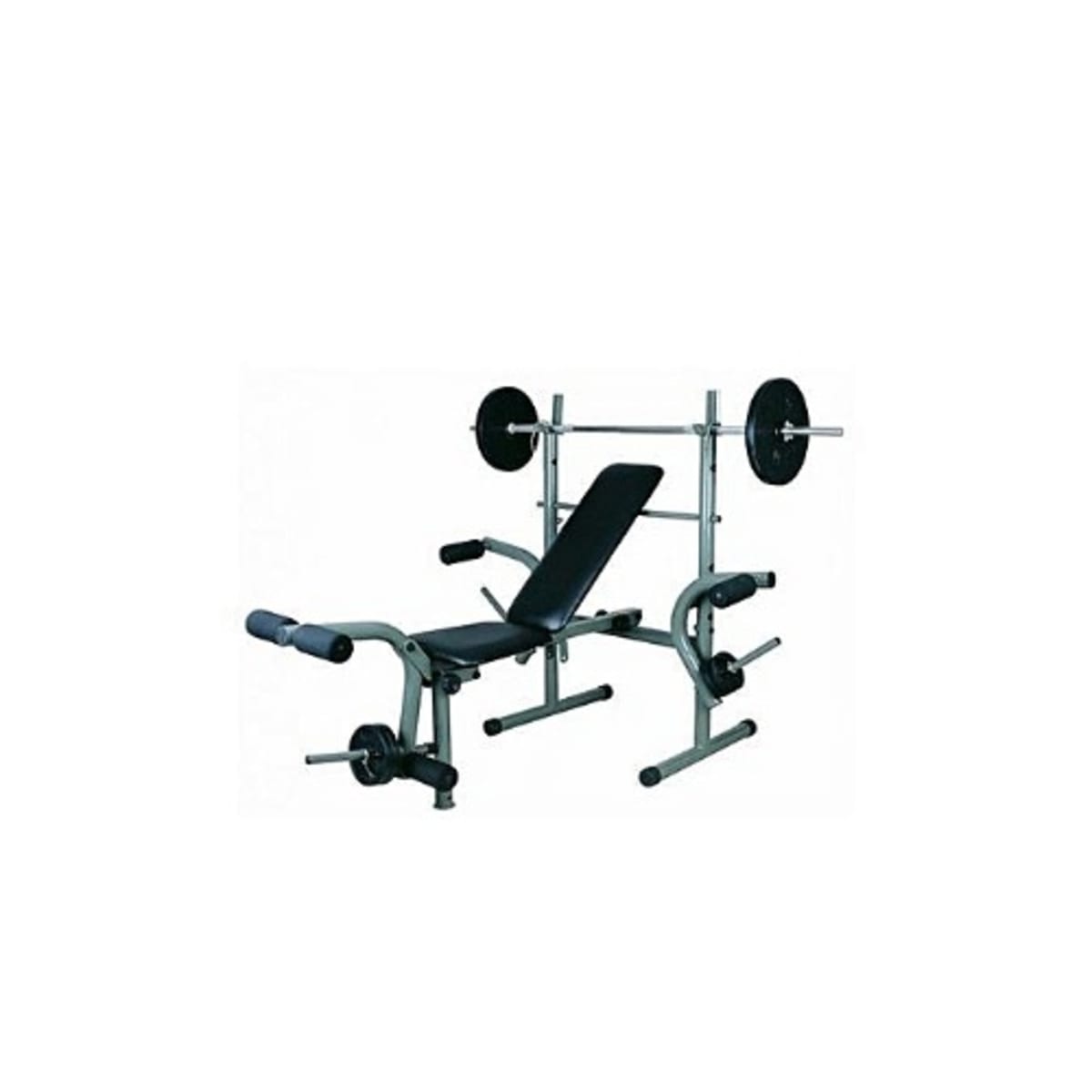 Weight Lifting Bench With 50kg Plate Barbell Konga Online Shopping