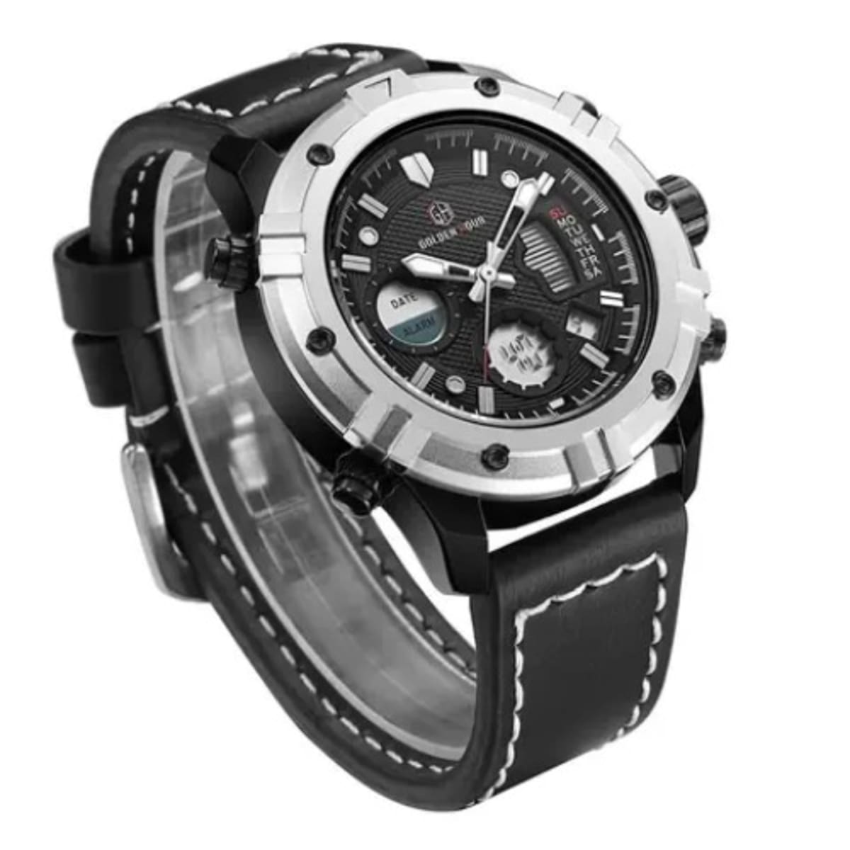 Golden hour military top watch