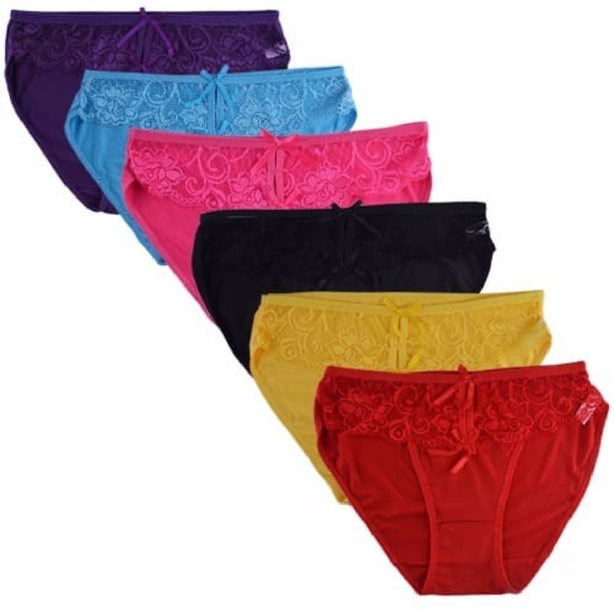 Ladies Panties - 6 Pieces