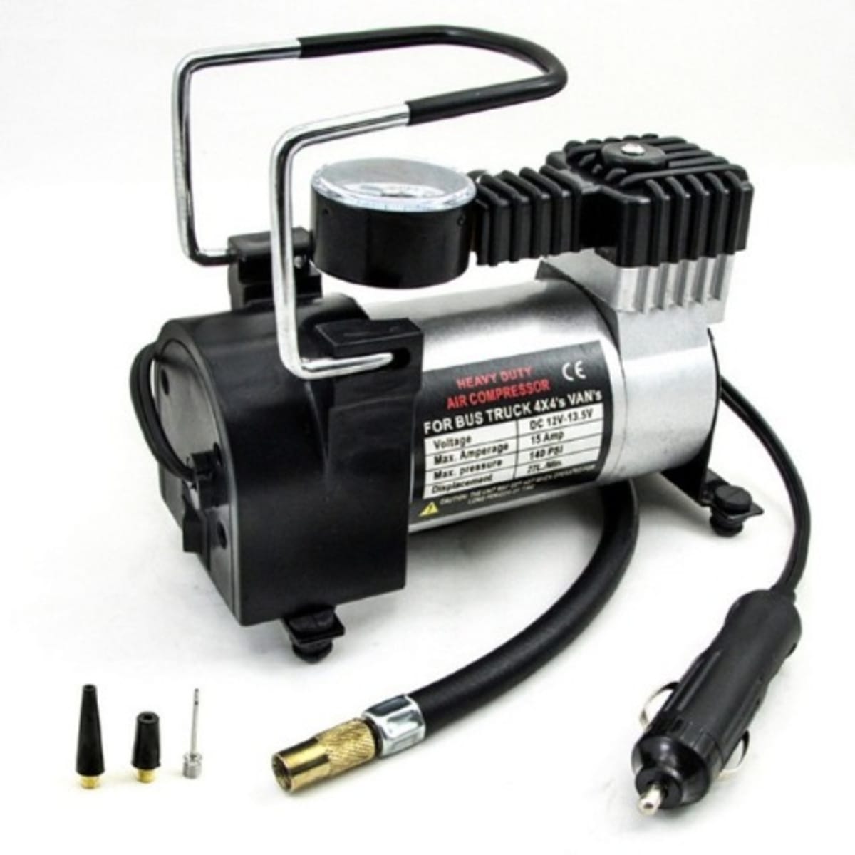 Car Tyre Inflator & Air Compressor Pump-12V
