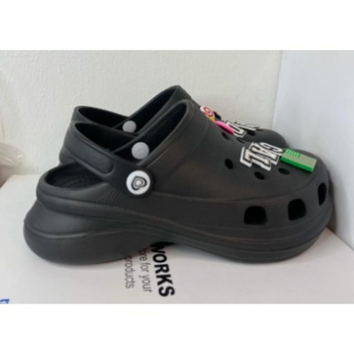 Thick bottom best sale crocs