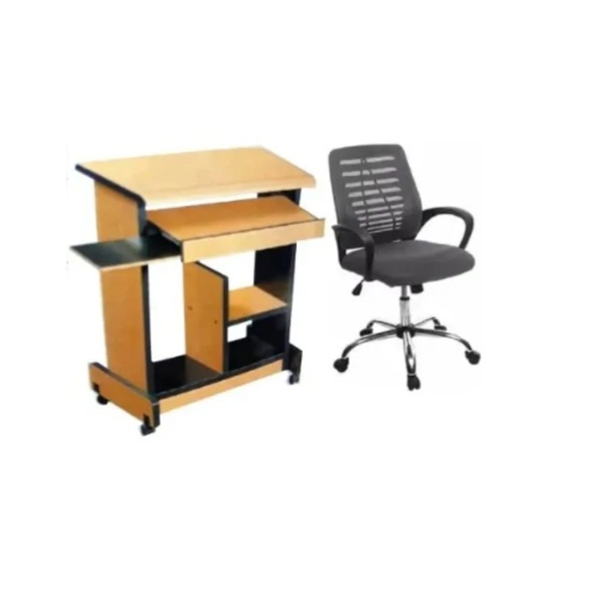 Computer table and hotsell chair for sale