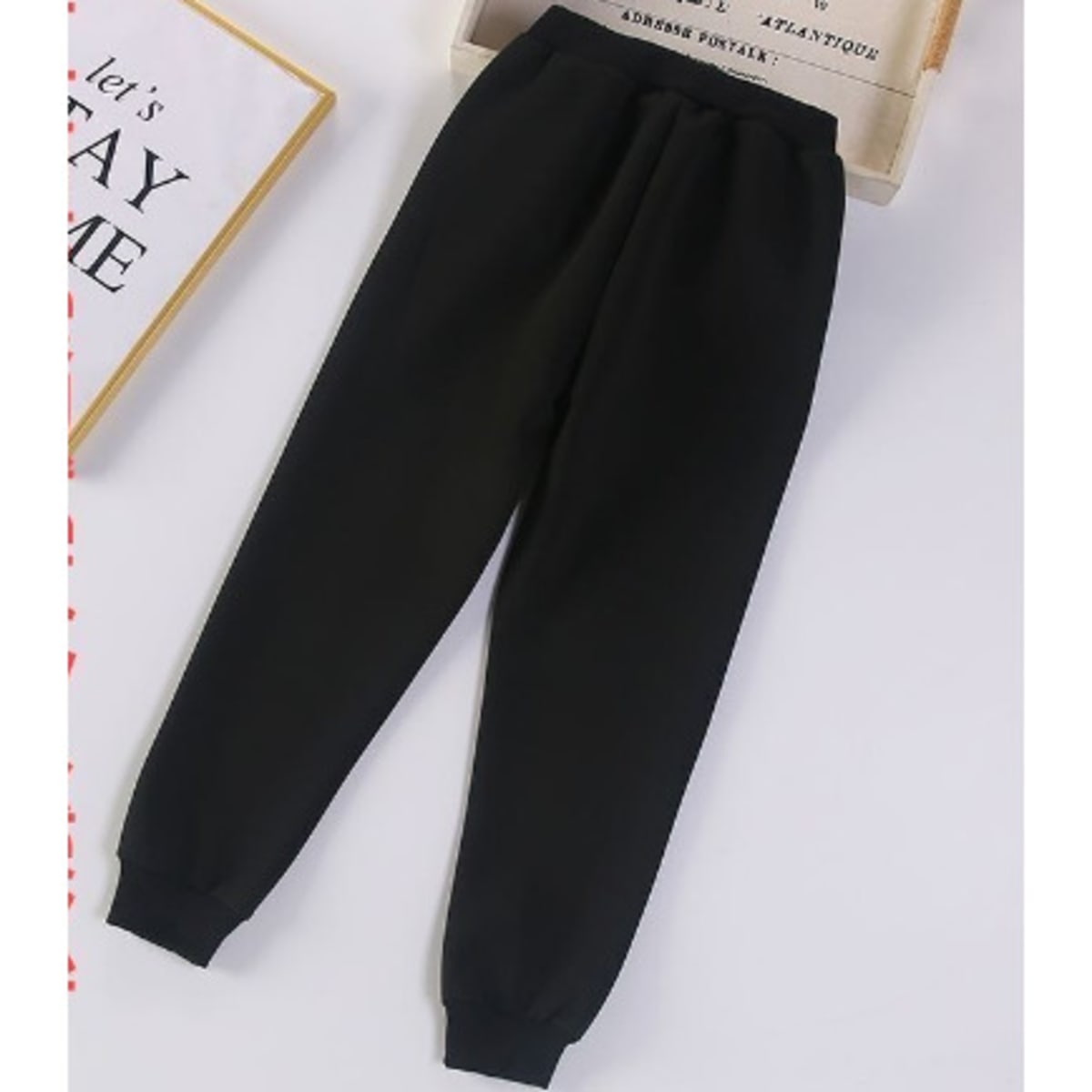 Black joggers near me on sale