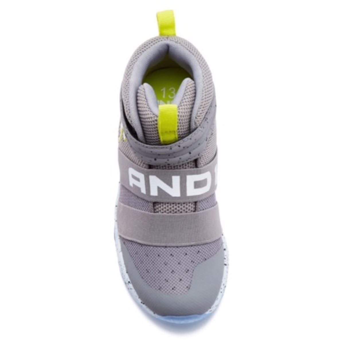 And1 Boys Youth Blindside Basketball Athletic Sneaker Shoe Grey