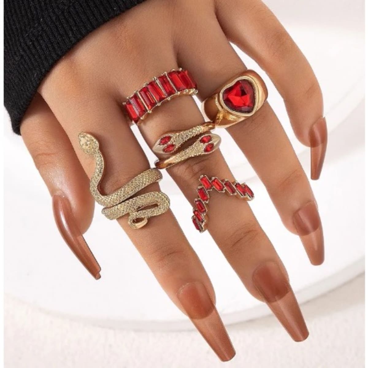 Long knuckle clearance rings