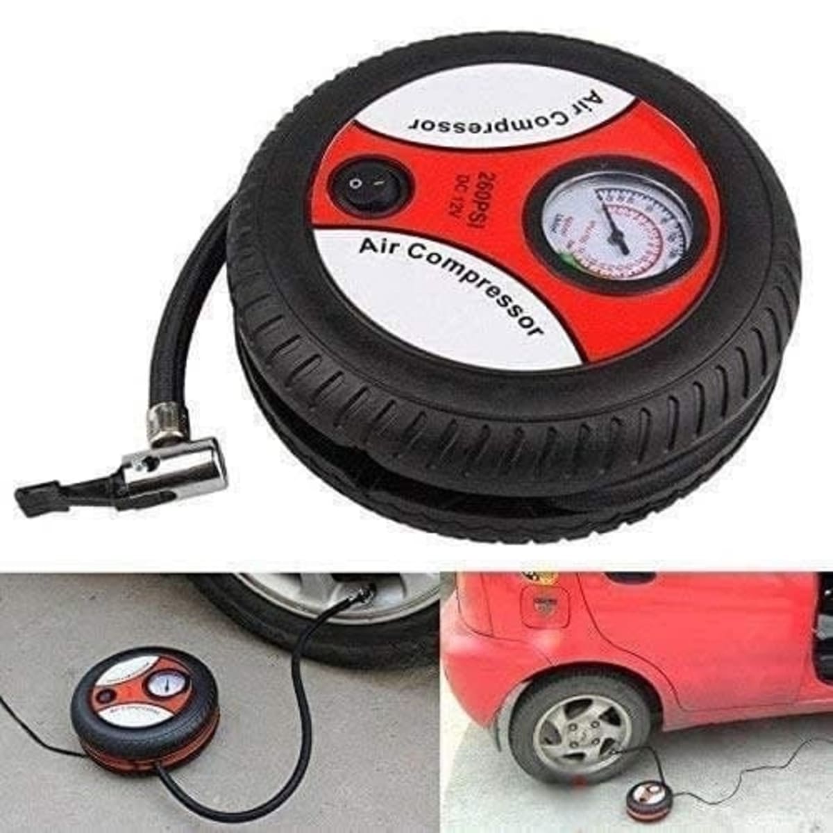 Portable Car Tyre Pump