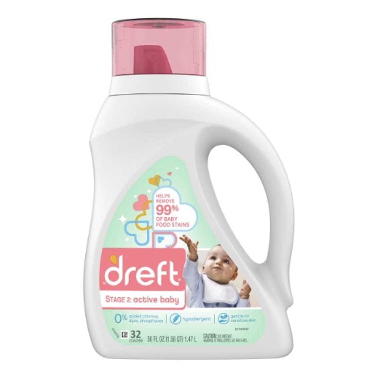 Infant laundry shop detergent