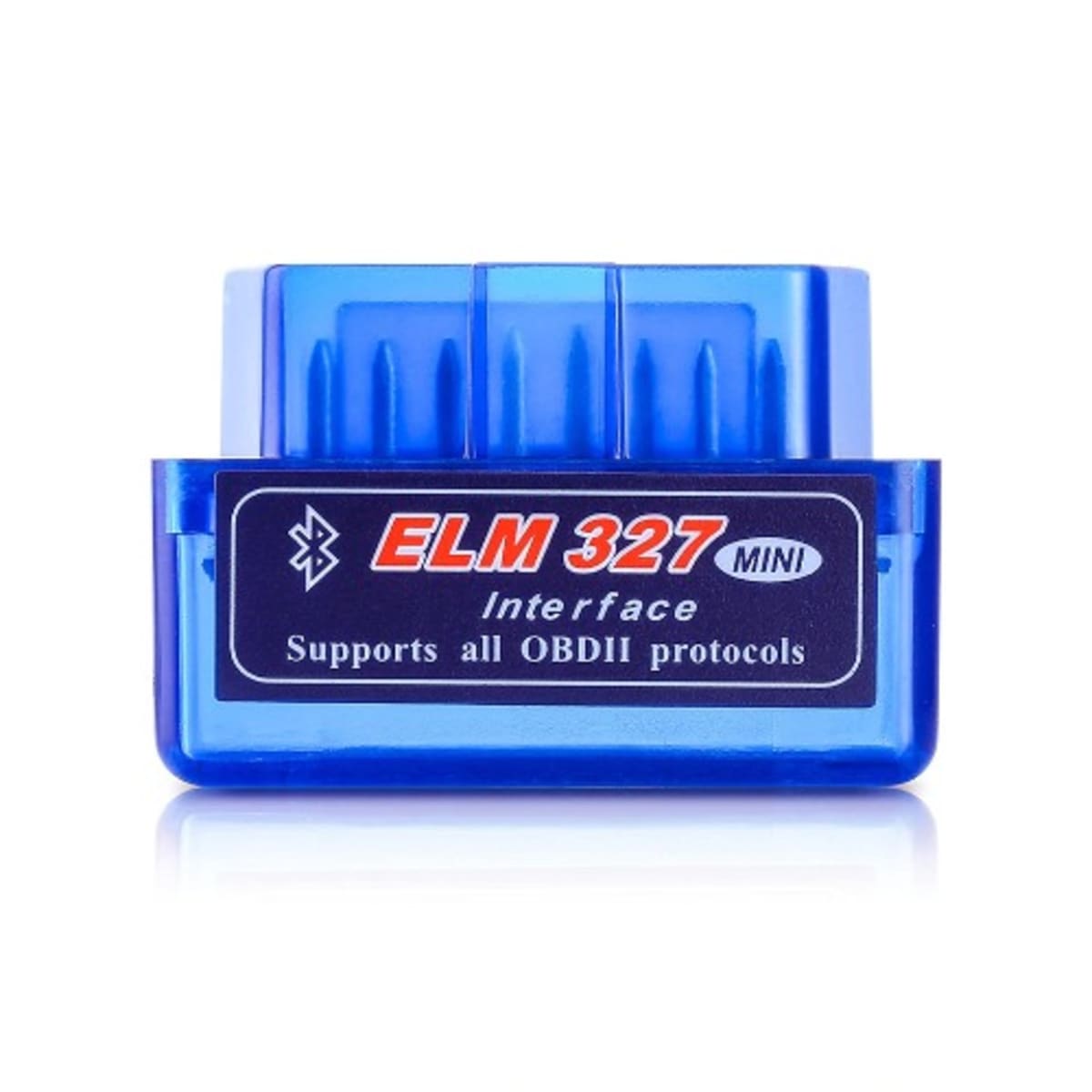 ELM 327 Mini Elm327 Scanner With Disc-blue