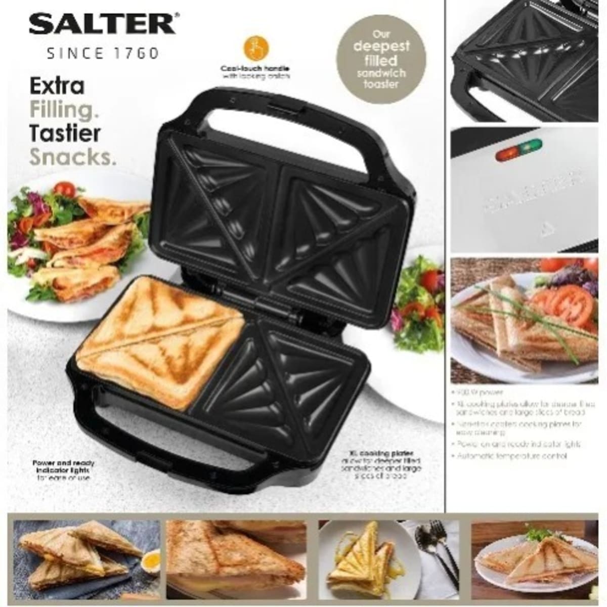 Salter Deep Fill Sandwich Toaster