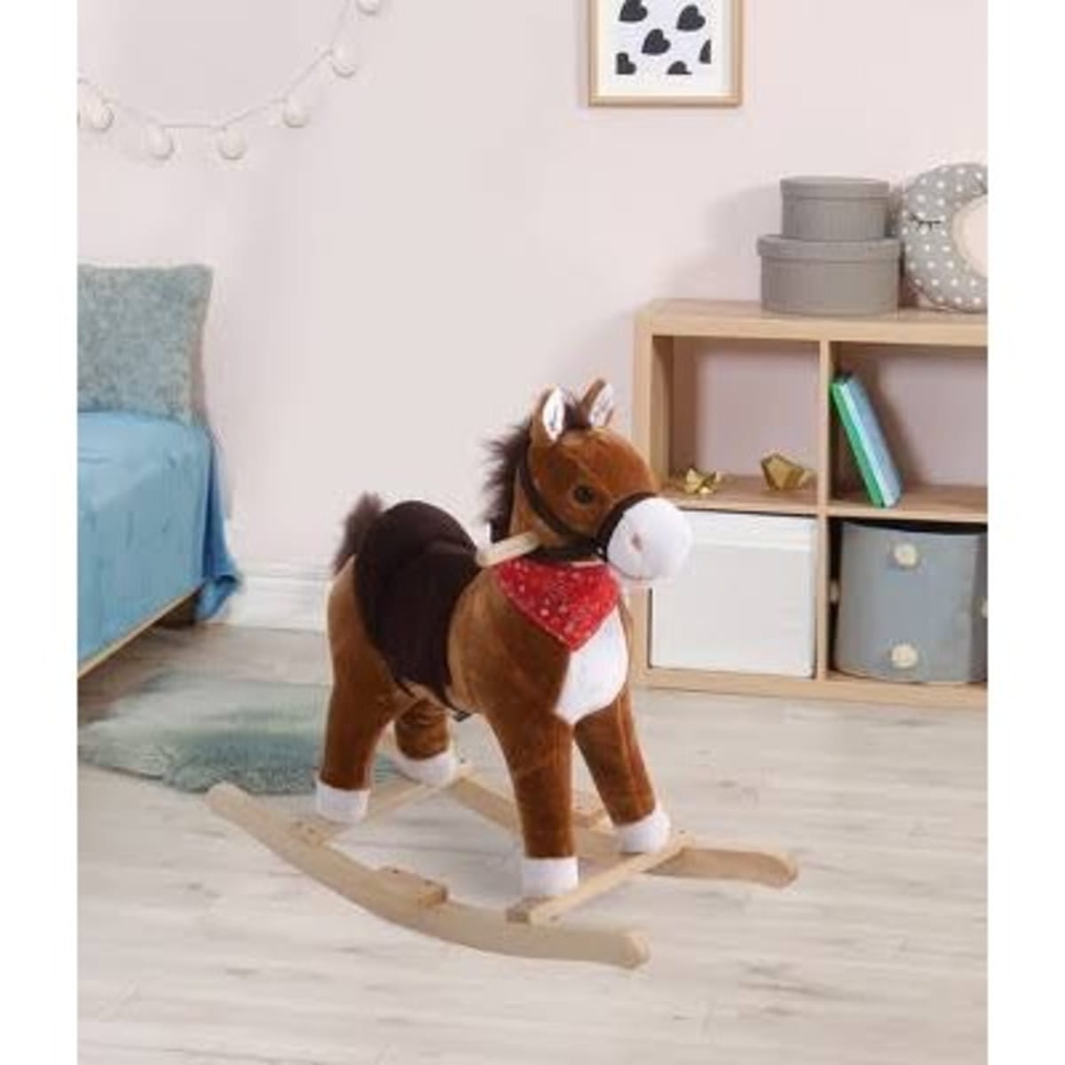 Rock my baby rocking horse top