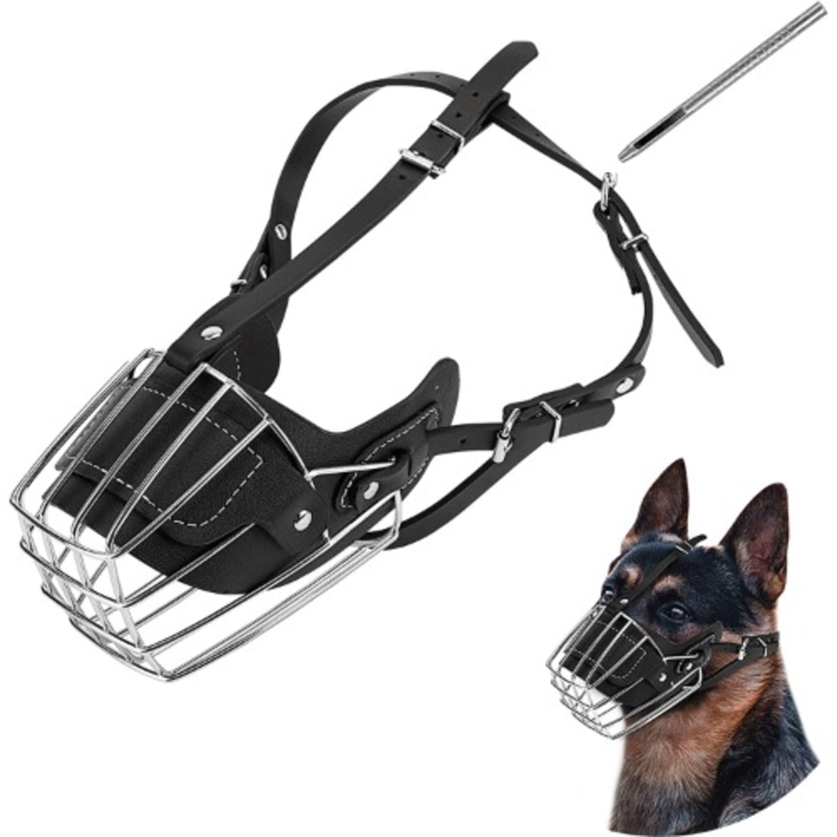 Metal cage muzzle clearance