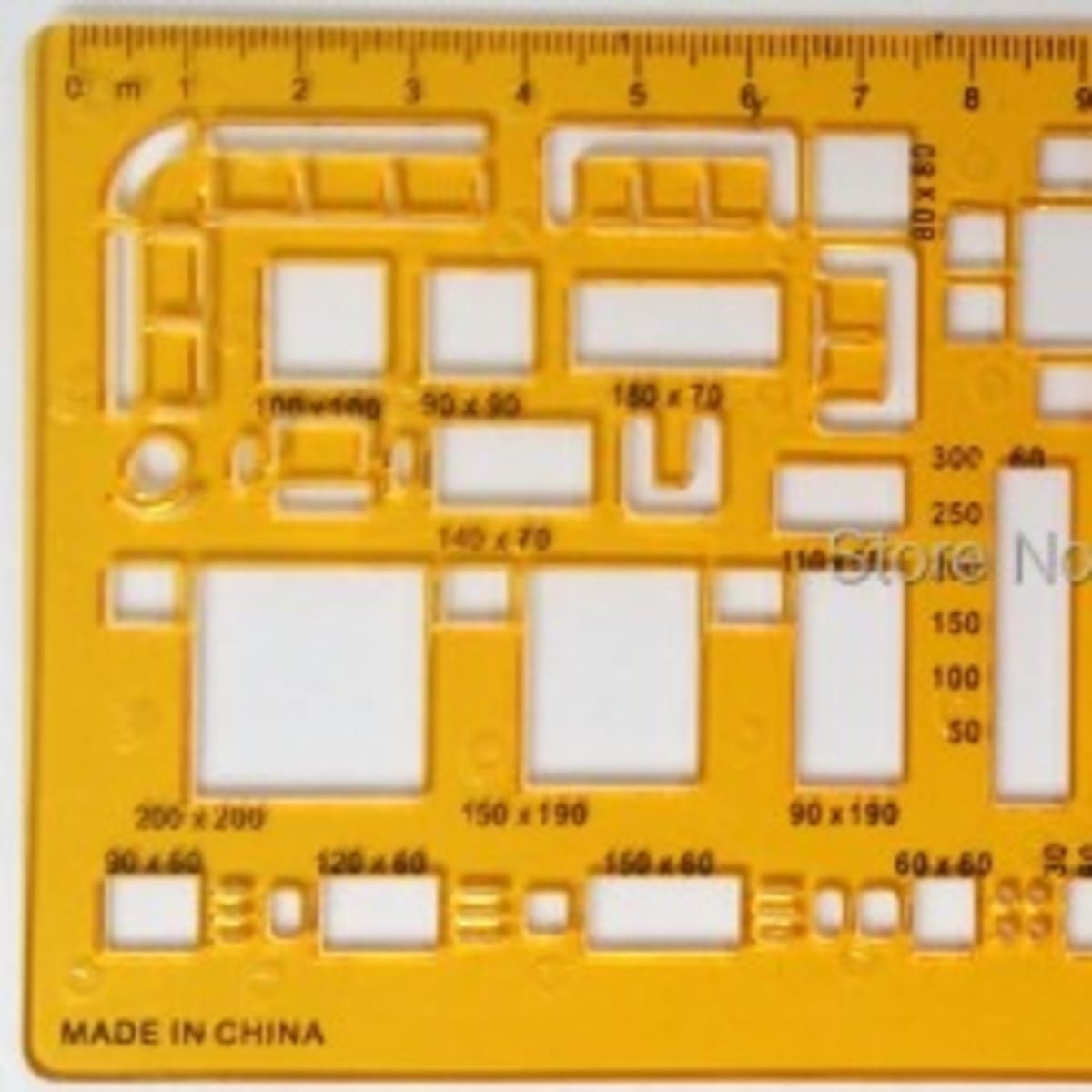 Buy 1:50 Scale Architectural Drawing Template Stencil - Architect Technical Drafting  Supplies - Plastic Map Marking Stencil from Shanghai Cya Aviation Tech  Ltd., China