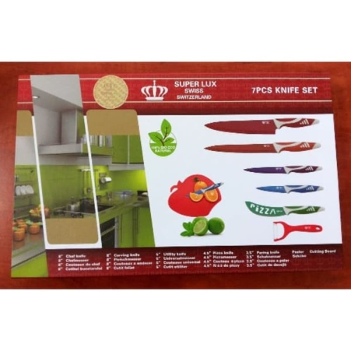 Super lux knife set top