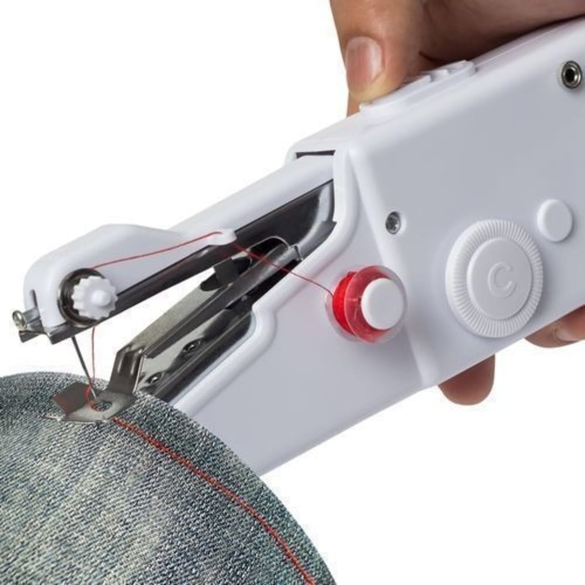 Handy Stitch, The Handheld Sewing Machine. Portable & Cordless. Battery  Powered.