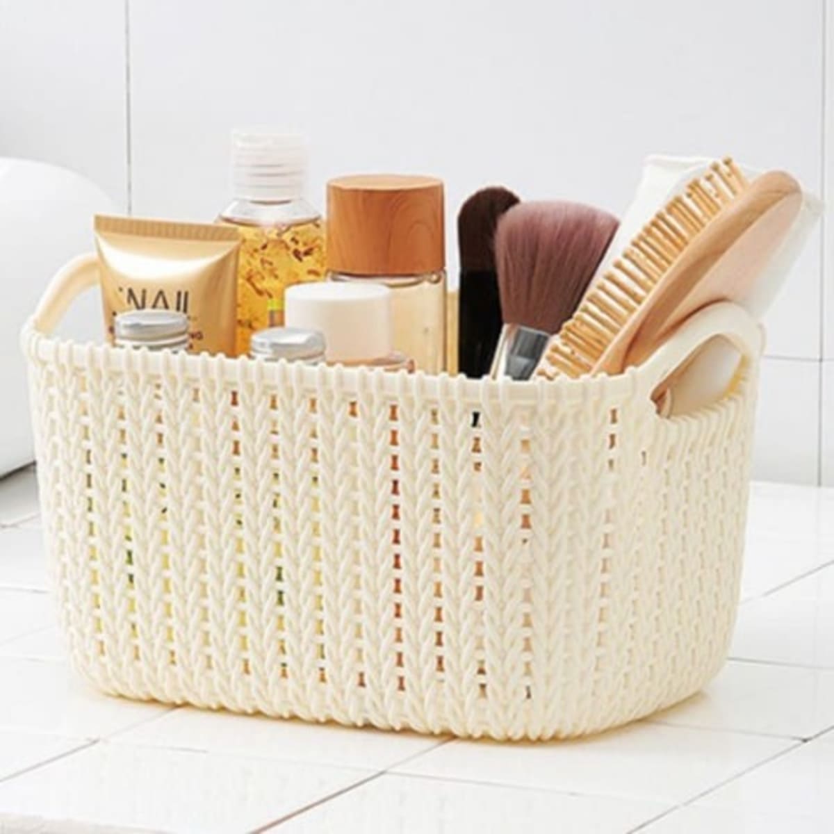 Plastic Rattan Style Storage Basket Konga Online Shopping