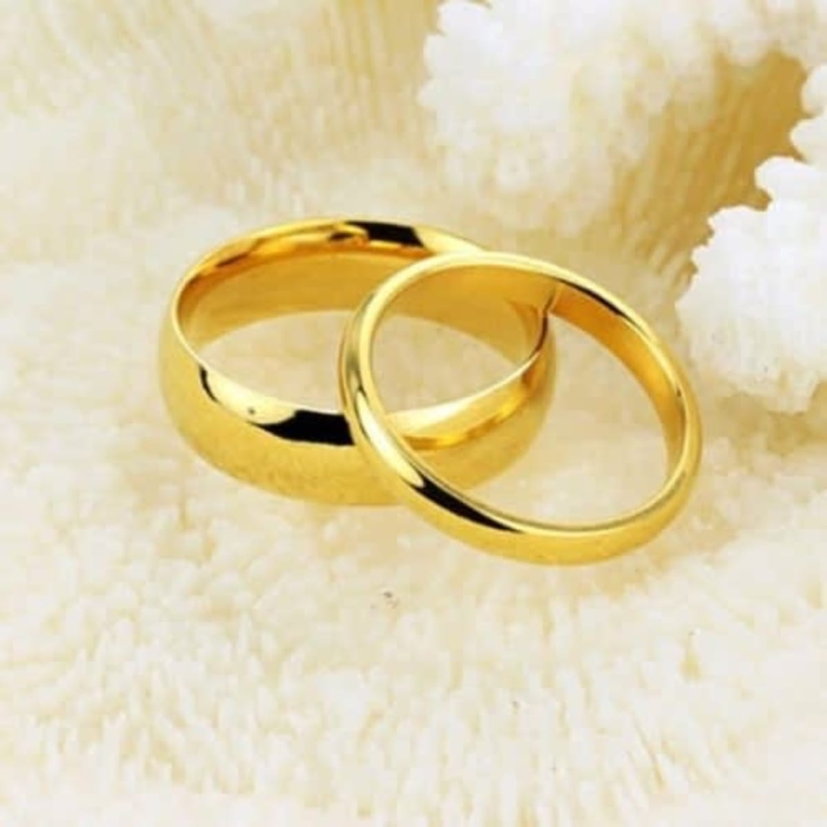 Plain gold engagement sales rings