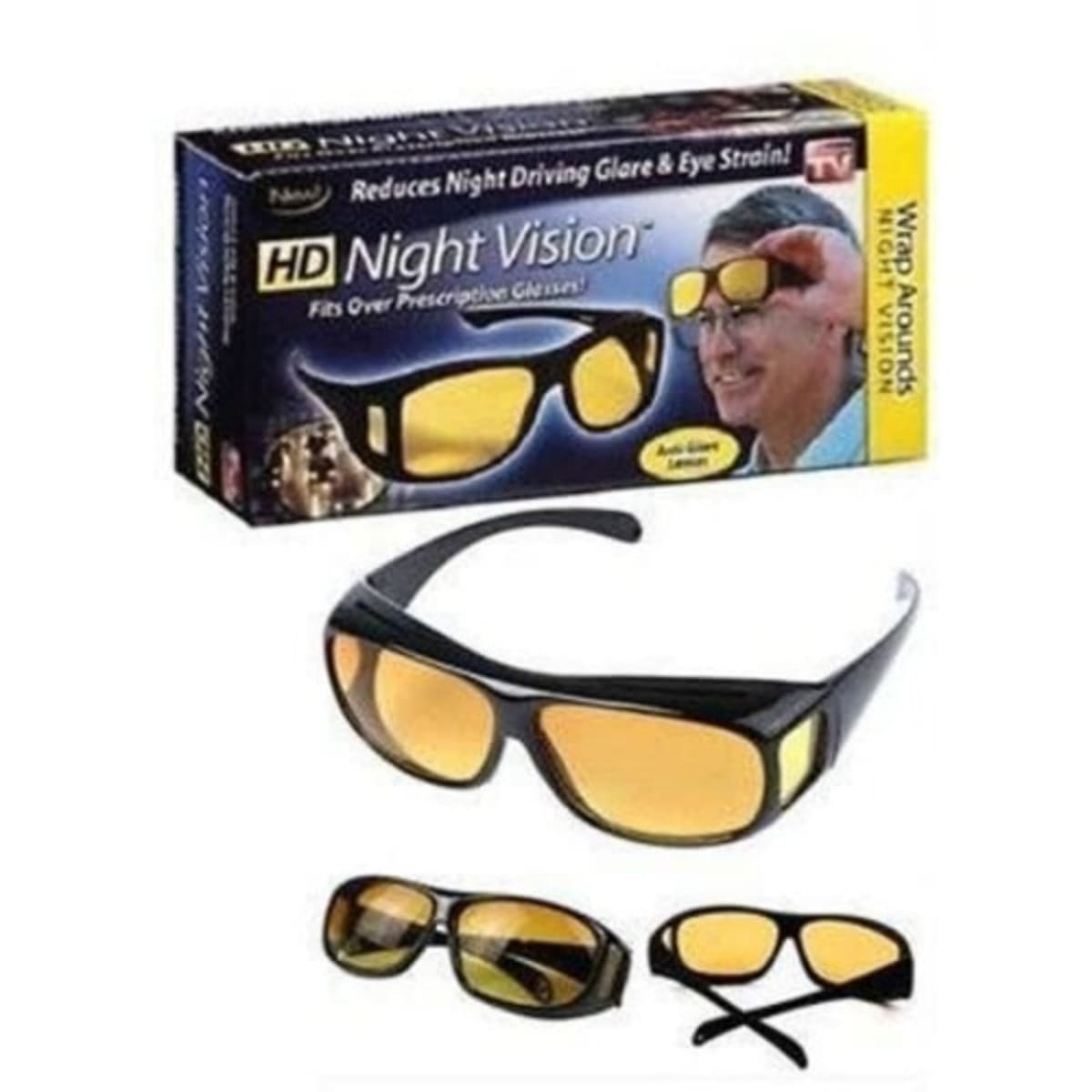 Wrap around driving glasses deals