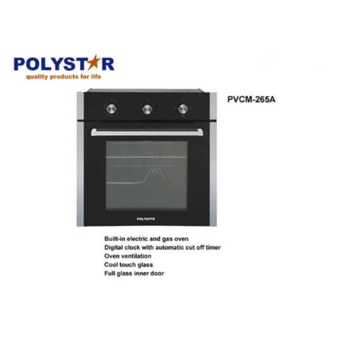 Gas plus hot sale electric oven