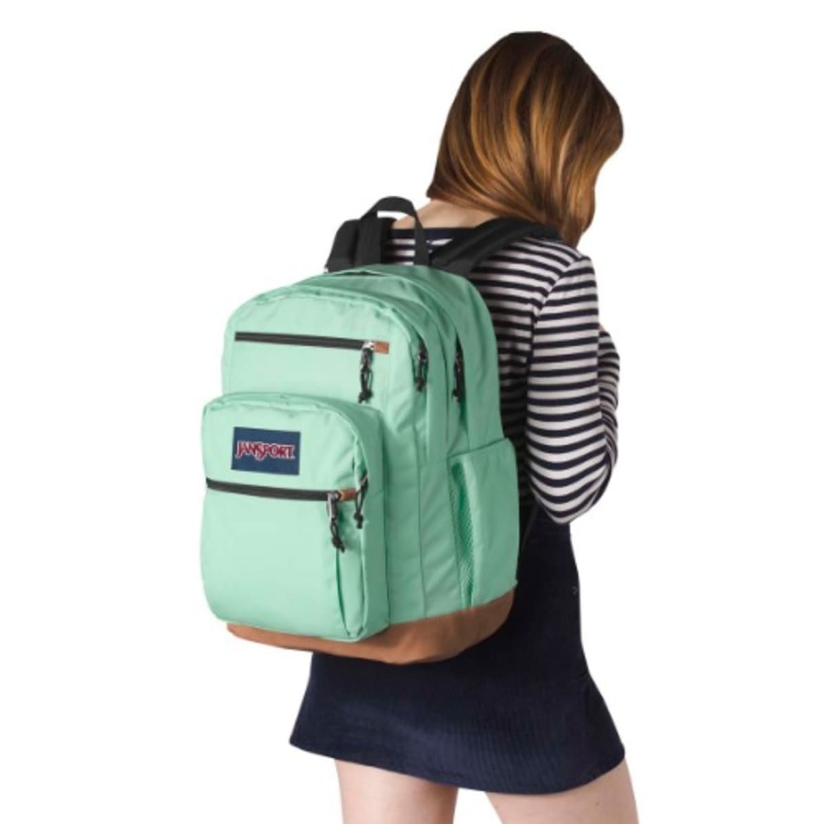 Jansport big student top backpack brook green