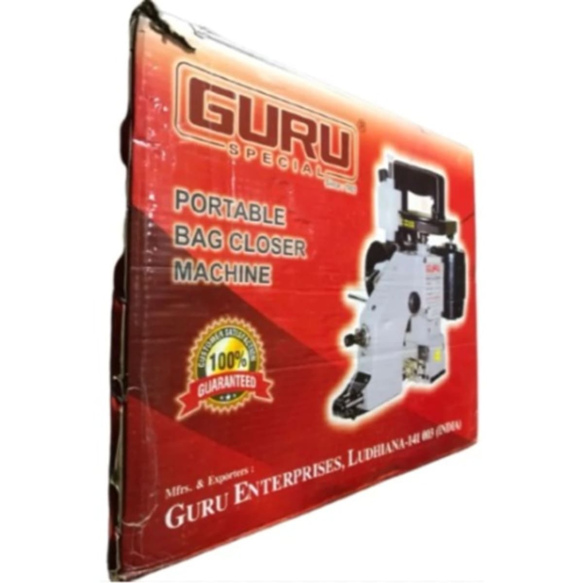 Guru bag closer sale machine