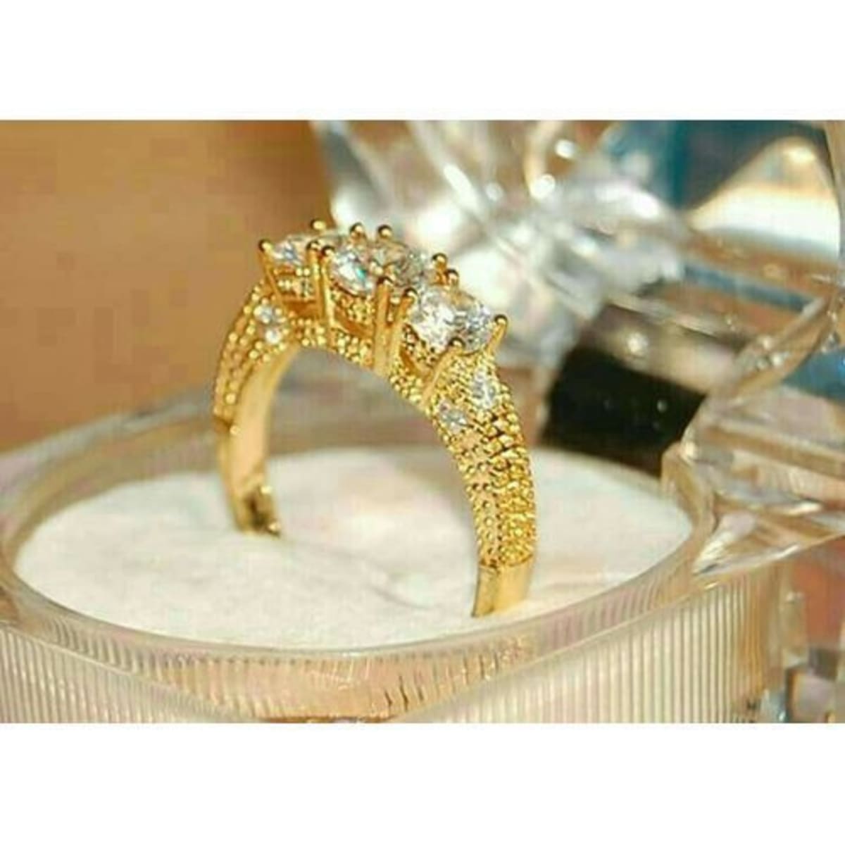 Swiss Ladies Flat Stone Engagement Ring Konga Online Shopping