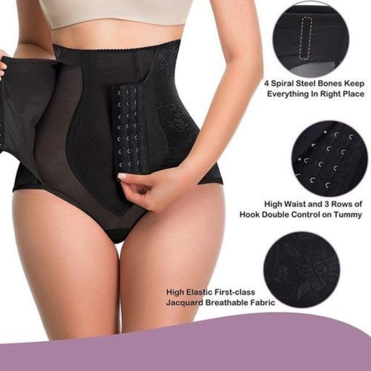 Women Hip Lifter Tummy Control Pant-butt Lifter