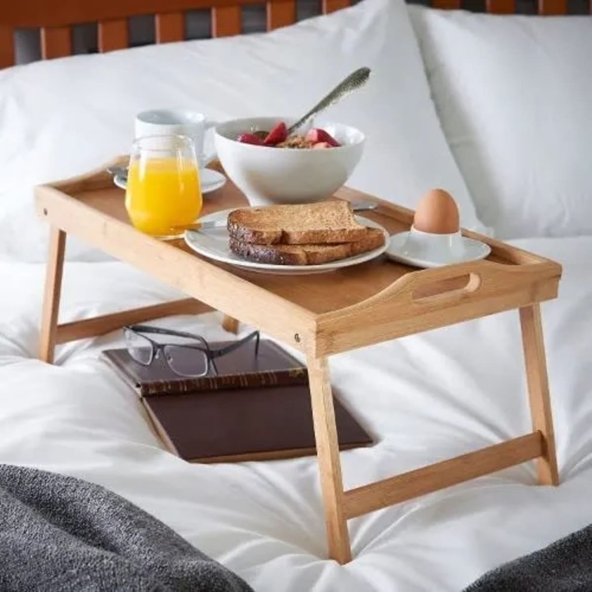 Foldable Bamboo Bed Tray Konga Online Shopping