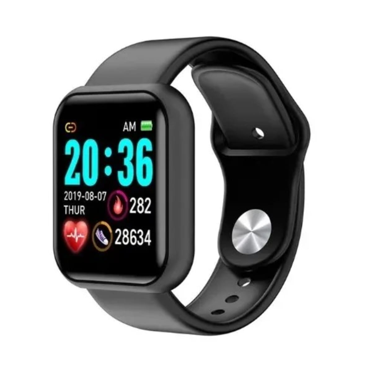 D20 Smart Watch With Heart Rate And Blood Pressure Monitor