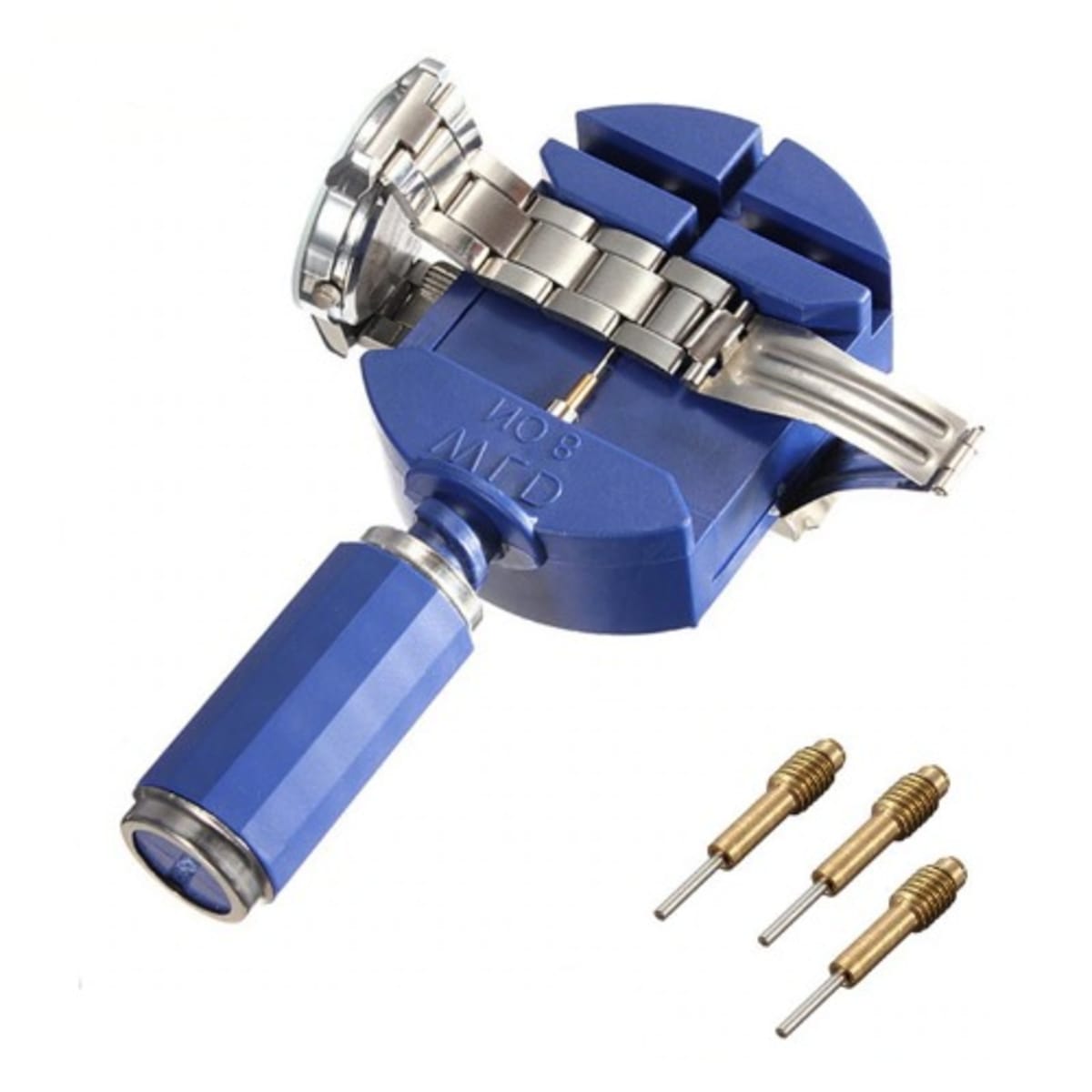 Wristwatch Strap Pin Remover Adjuster Repair Tool Blue Konga